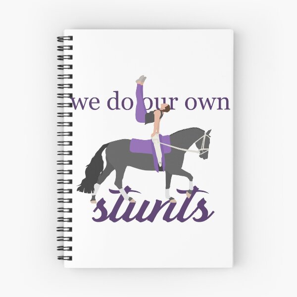 Item preview, We Do Our Own Stunts - Vaulting Horse designed and sold by Chaylynn Smith.