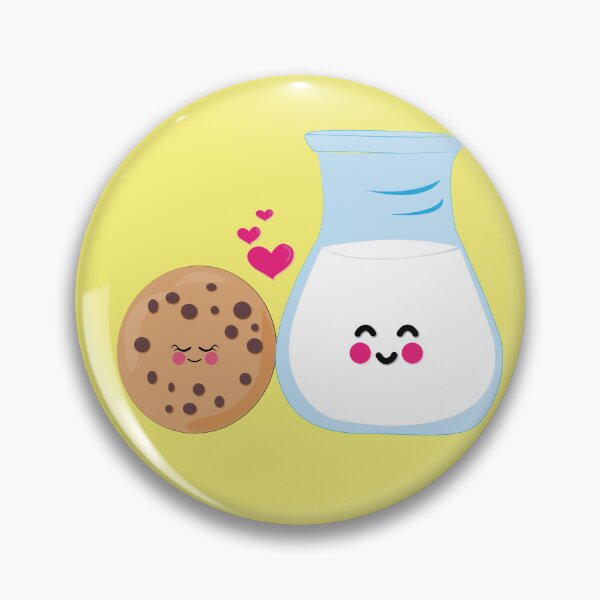 Artikelvorschau, Kawaii süße lustige Schokoladenkekse und Milchzeichentrickfiguren entworfen und verkauft von Novel-ty.
