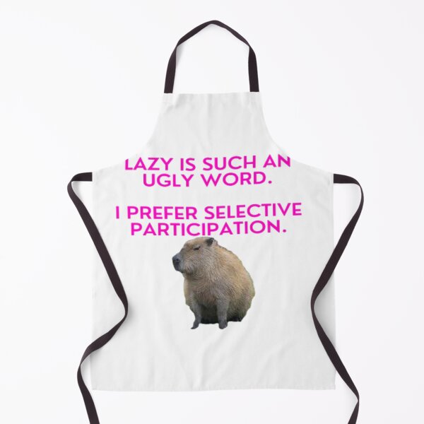 Item preview, Lazy capybara shirt designed and sold by Hunter Schulz.