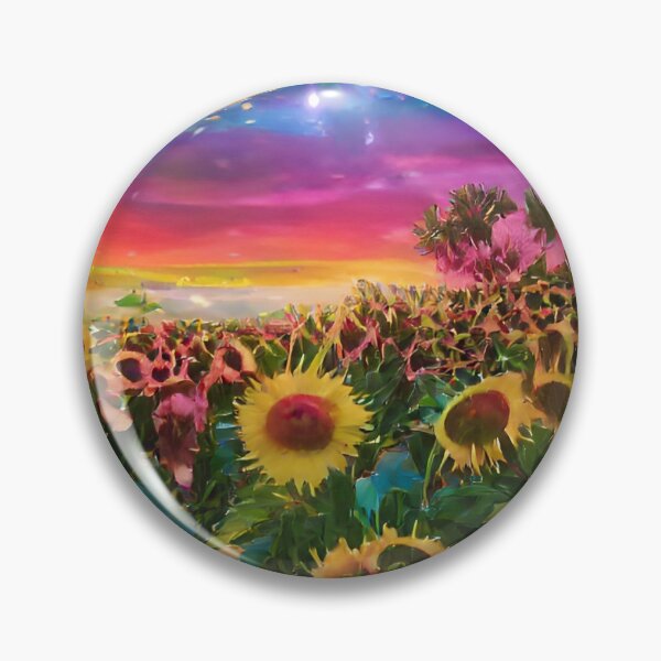 Item preview, Magical space daisies. fluorescent color. Fields of them. designed and sold by oneclassyman.