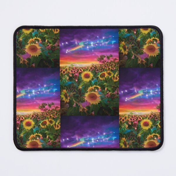 Item preview, Magical space daisies. fluorescent color. Fields of them. designed and sold by oneclassyman.