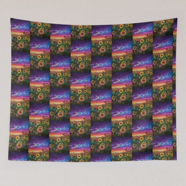 Item preview, Magical space daisies. fluorescent color. Fields of them. designed and sold by oneclassyman.