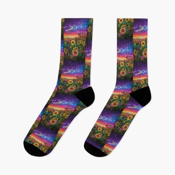 Item preview, Magical space daisies. fluorescent color. Fields of them. designed and sold by oneclassyman.
