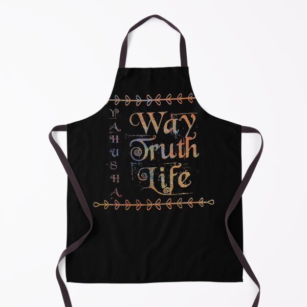 Item preview, Yahusha (Yeshua) - Way Truth Life - Biblical Quote designed and sold by Narrow-Path.