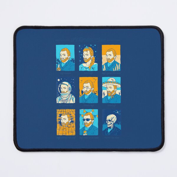 Item preview, It's Gogh Time Vincent Van Gogh Puns designed and sold by AdeLaw.