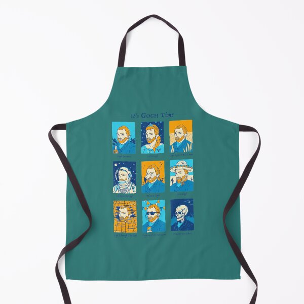 Item preview, It's Gogh Time Vincent Van Gogh Puns designed and sold by AdeLaw.