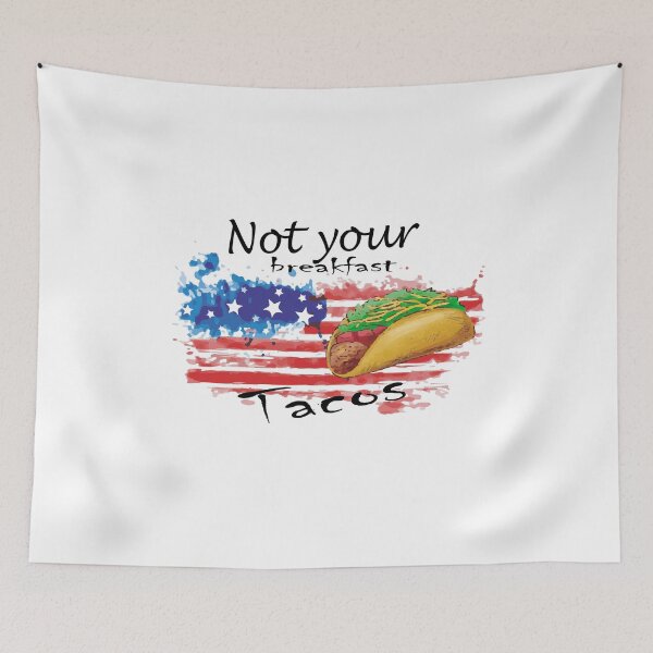 Item preview, Not your breakfast Tacos T-shirt designed and sold by AdOmar.