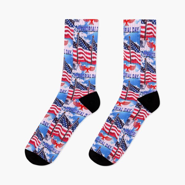 Item preview, Memorial Day Flags Eagle Sky designed and sold by teewearstyle.