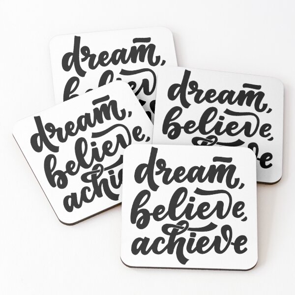 Item preview, Motivate Product dream | believe | achieve designed and sold by PrintLess-77.