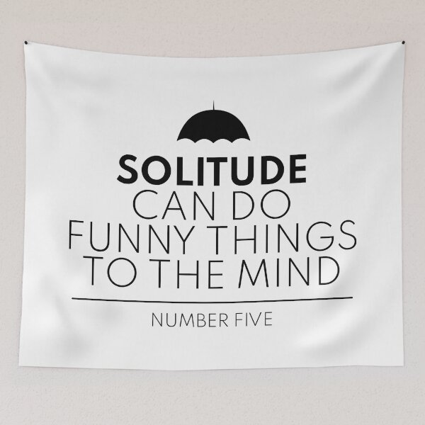Item preview, Umbrella Academy - Solitude can do funny things to the mind designed and sold by televisiontees.