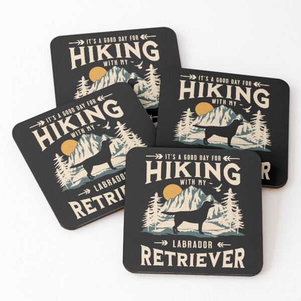 Item preview, Hiking with My Labrador Retriever | Lab Lover Dog Hiking in Mountains designed and sold by arlutai.