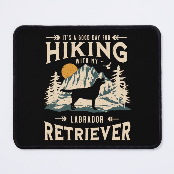 Item preview, Hiking with My Labrador Retriever | Lab Lover Dog Hiking in Mountains designed and sold by arlutai.