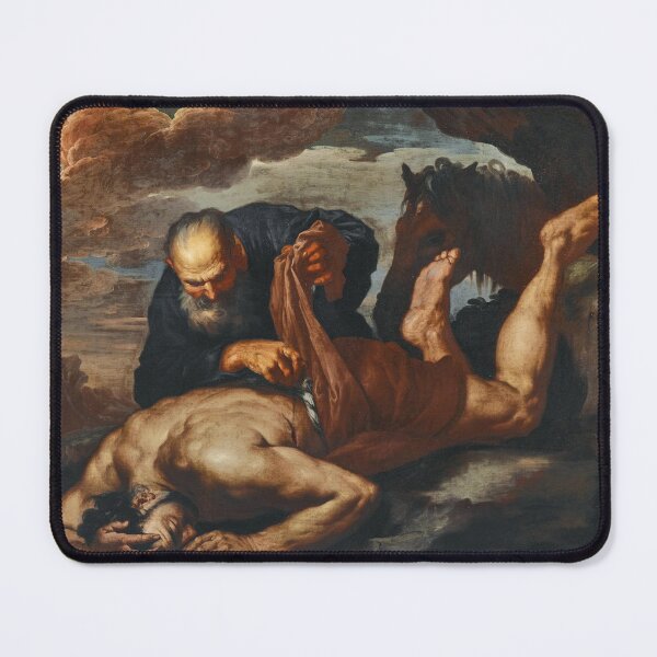 Item preview, The Good Samaritan | Giuseppe Antonio Zanchi | 17th Century Renaissance Gospel Biblical Art designed and sold by CJET.