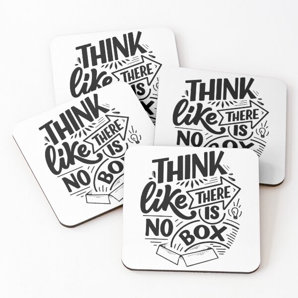 Item preview, Motivar Producto pensar como si no hubiera caja designed and sold by PrintLess-77.