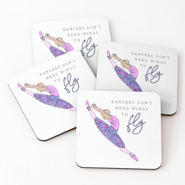 Item preview, Leaping Ballerina with Quote designed and sold by daisydance.