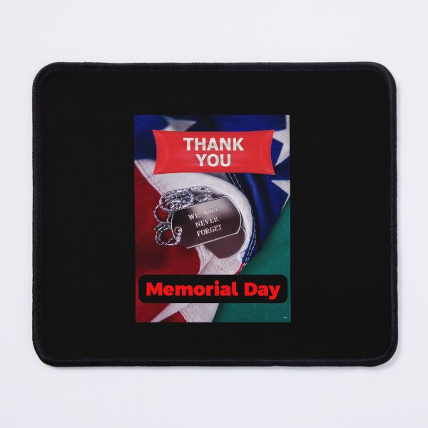 Item preview, Memorial Day Thank You We Will Never Forget designed and sold by teewearstyle.
