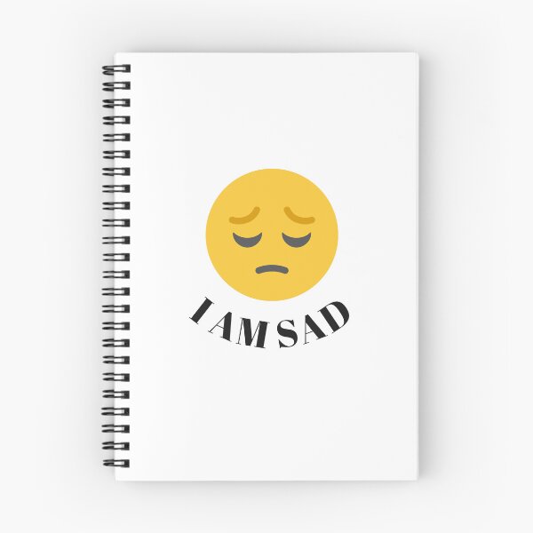 Item preview, I am sad emoji design  designed and sold by dineshshop1.