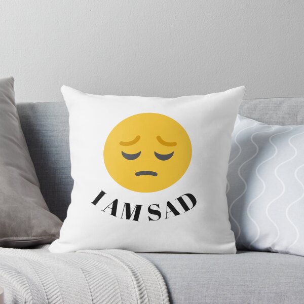 Item preview, I am sad emoji design  designed and sold by dineshshop1.