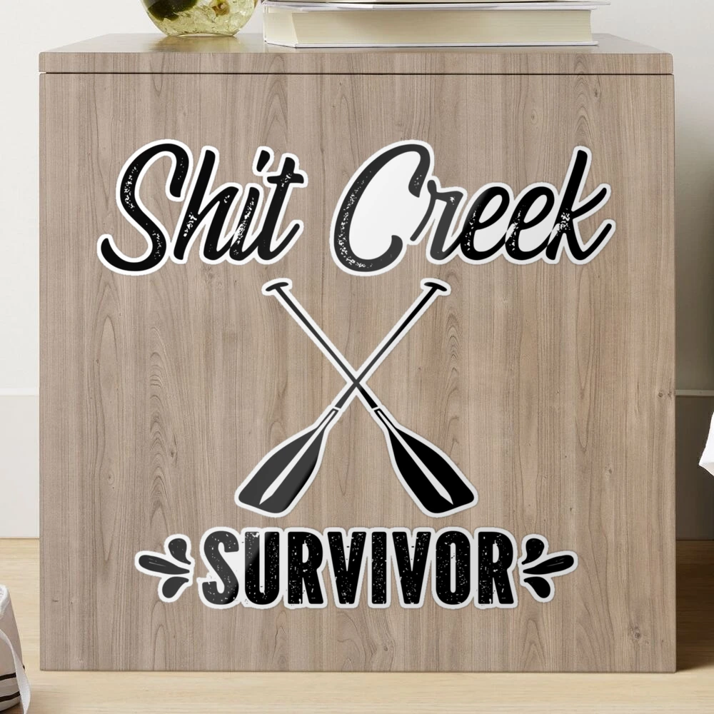 Funny Wooden Creek Survivor Boat Oar Funny Wooden Creek Survivor Boat Oar