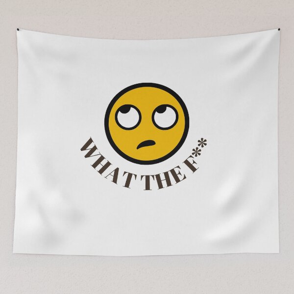 Item preview, What the F*** Emoji design designed and sold by dineshshop1.