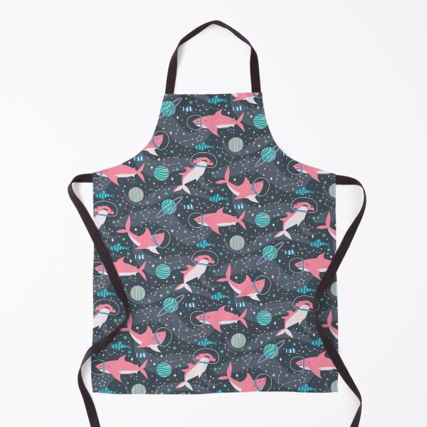 Item preview, Pink Space Sharks designed and sold by latheandquill.