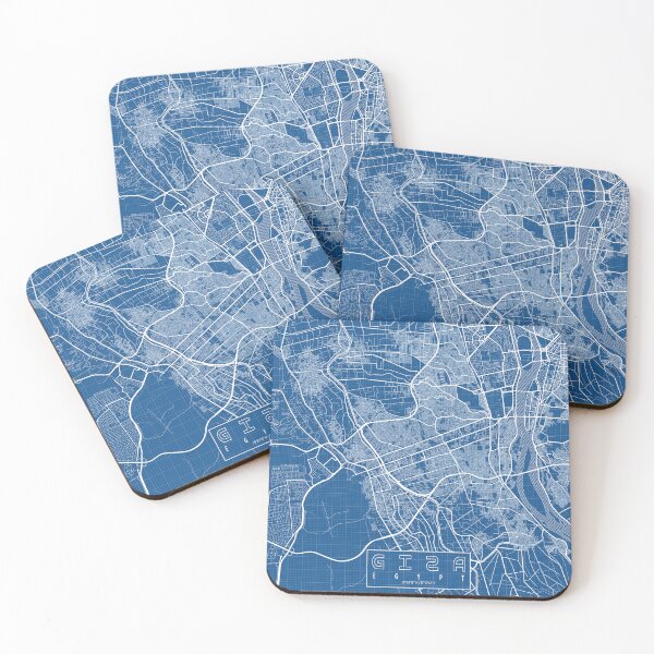 Item preview, Giza City Map of Egypt - Blueprint designed and sold by deMAP.