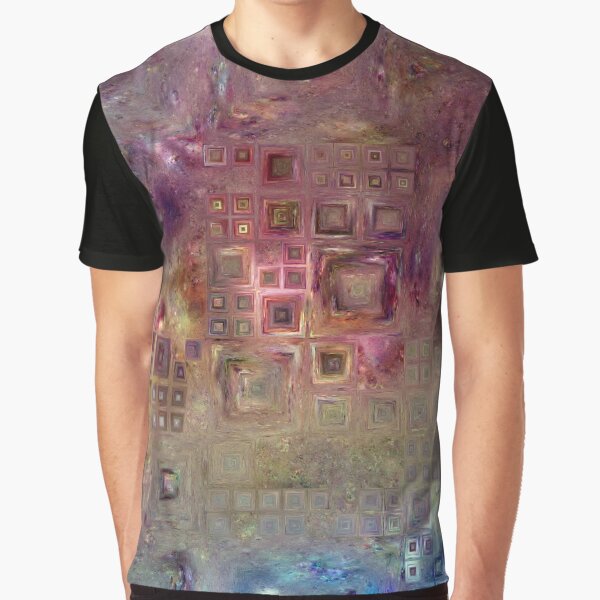 Crystalline Squares 6 Graphic T-Shirt