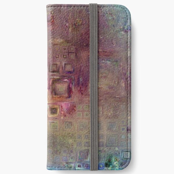 Crystalline Squares 6 iPhone Wallet