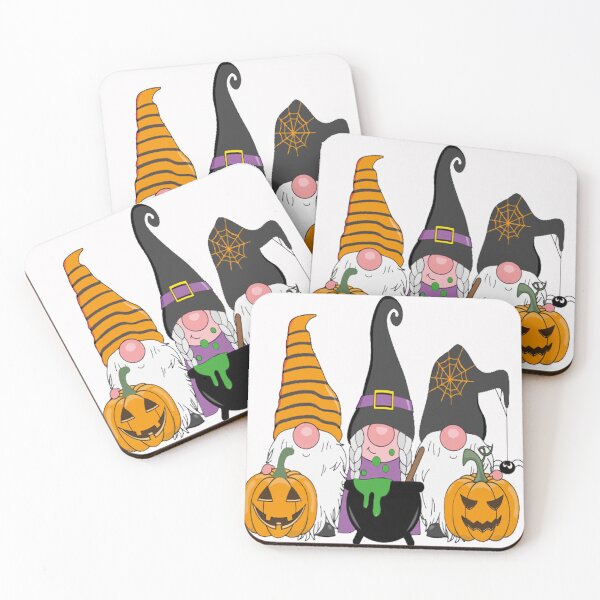 Item preview, Gnome Halloween - Hanging With My Gnomies - Happy Halloween BOO designed and sold by Viktor Kabbach.