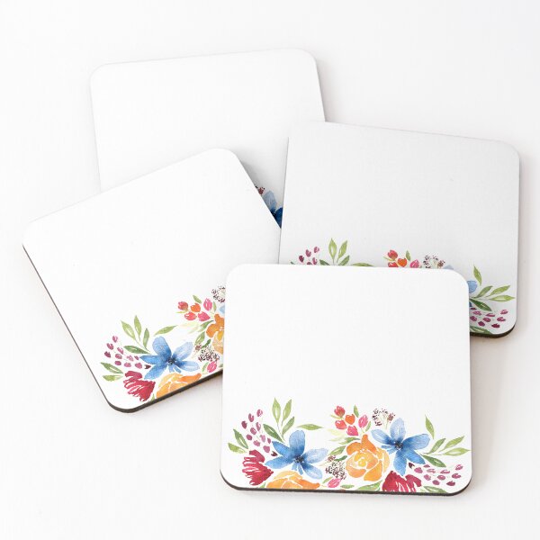 Item preview, Bright Flowers Summer Watercolor Peonies, Bright Flowers designed and sold by MamineShop.