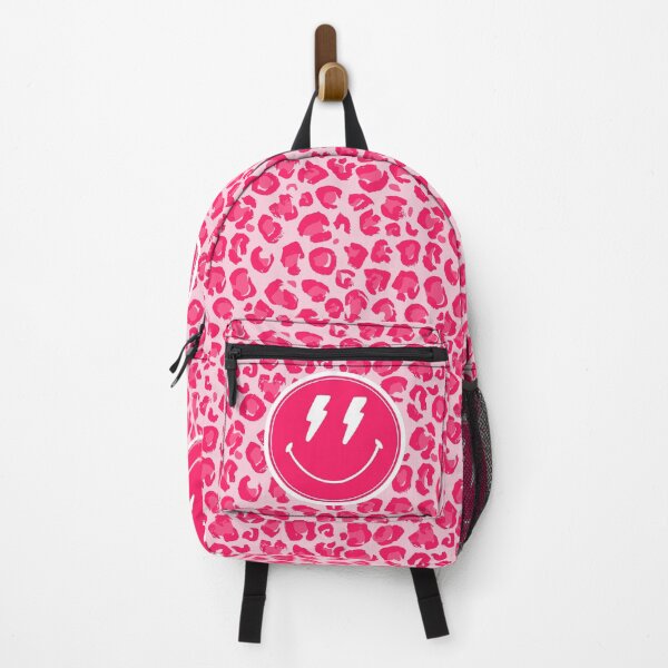 Item preview, Preppy School Supplies, Preppy, Aesthetic, Pink, Leopard Print, Smile, Preppy designed and sold by Inspired Life Creative.