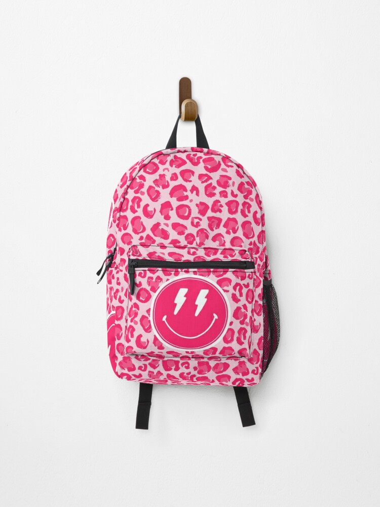 Logo School Backpack in Pink