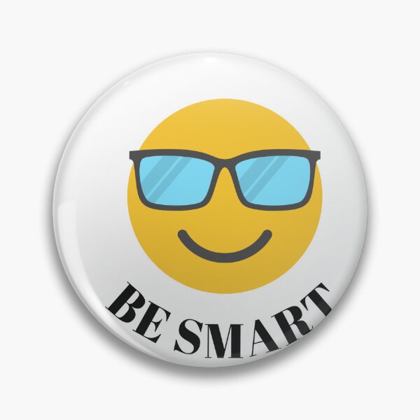 Item preview, Be smart emoji design designed and sold by dineshshop1.