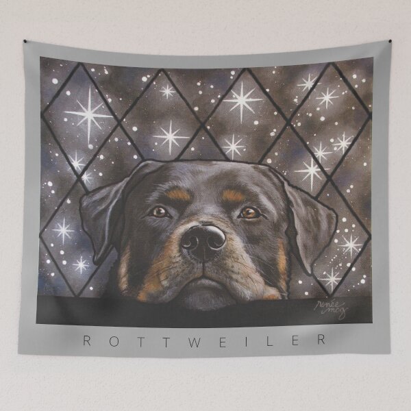 Item preview, Rottweiler In The Stars designed and sold by FringeDweller2.