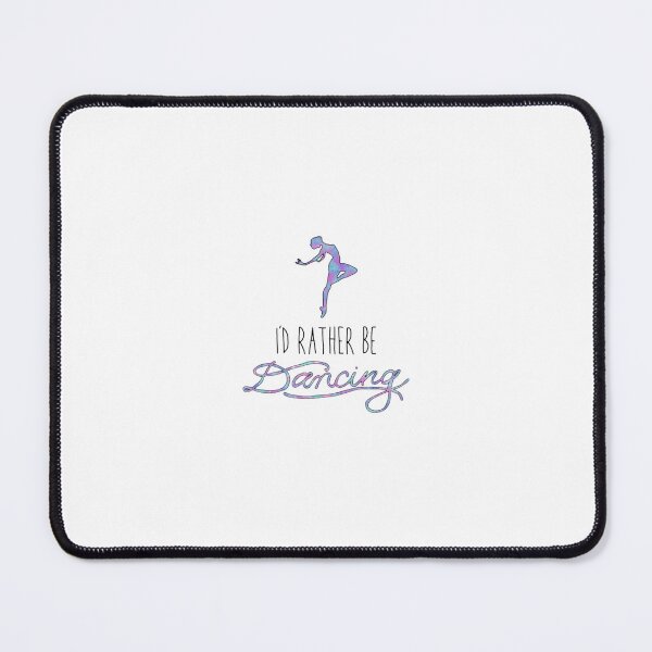 Item preview, Dancer Silhouette with Quote (Pink, Purple, Blue) designed and sold by daisydance.