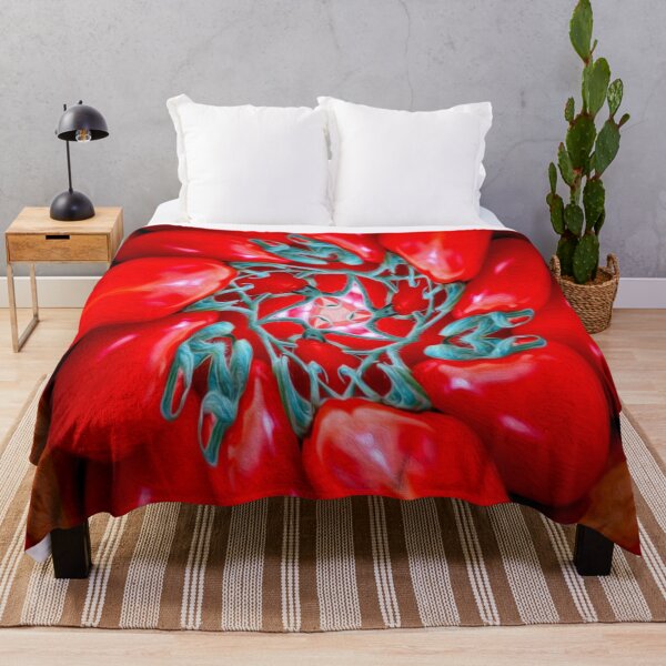 Item preview, Cute cherry tomato pattern designed and sold by Patternflower.