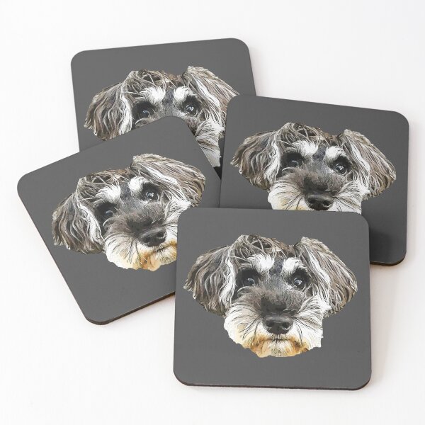 Item preview, Mini Schnauzer Cute Puppy Dog designed and sold by Elarex.