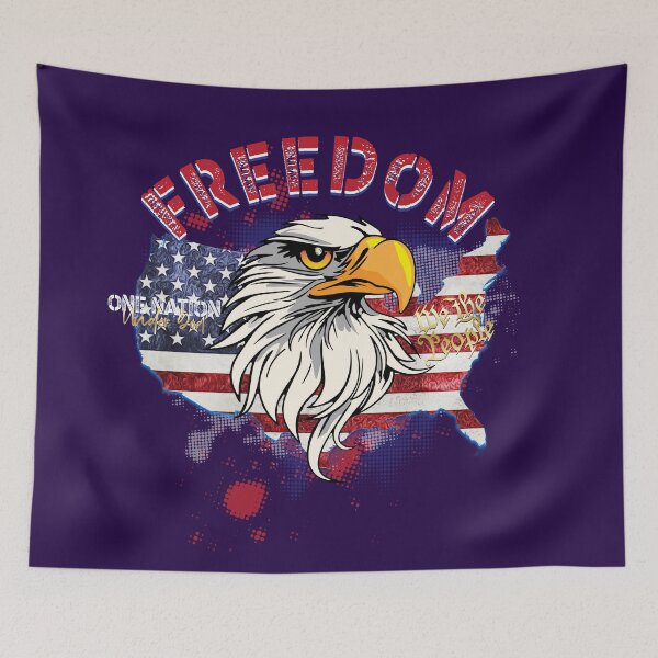 Item preview, Freedom We the People One Nation Under God  designed and sold by Warrior Veteran Clothing.