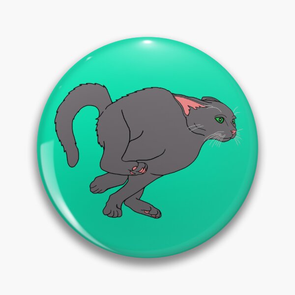 Item preview, Racing Hyper Gray Cat designed and sold by Deborah Camp.
