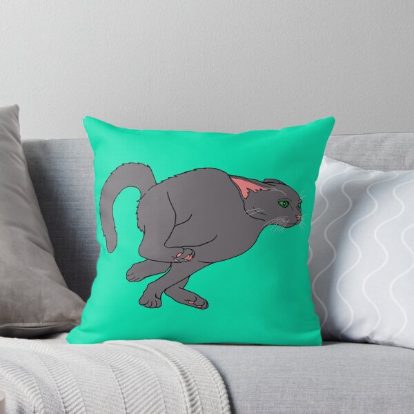 Item preview, Racing Hyper Gray Cat designed and sold by Deborah Camp.