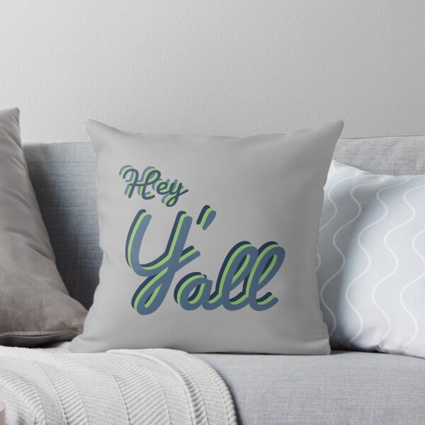 Item preview, Hey Y'all Seagreen  designed and sold by bfwilson.