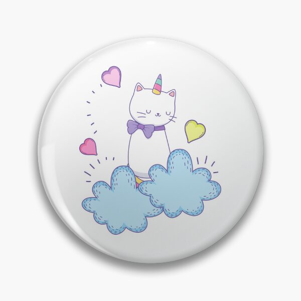 Item preview, Gato Unicornio designed and sold by Meditanacor.
