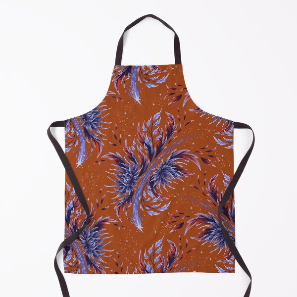 Item preview, Floral Supernova - Terracotta / Violet designed and sold by Andrea Muller.