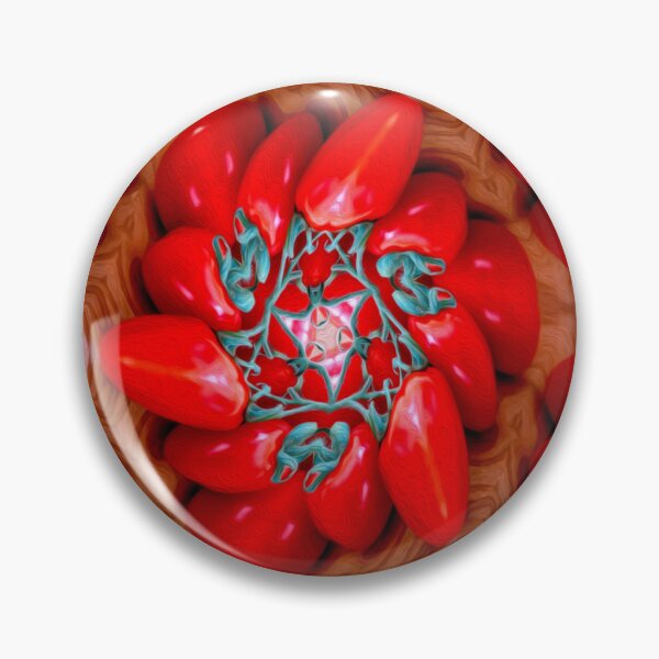 Item preview, Cute cherry tomato pattern designed and sold by Patternflower.
