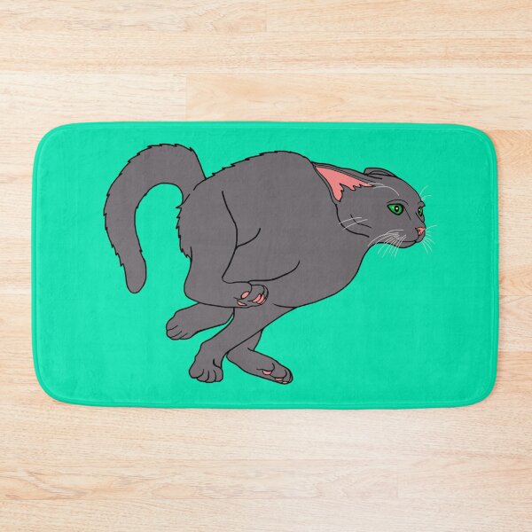 Item preview, Racing Hyper Gray Cat designed and sold by Deborah Camp.