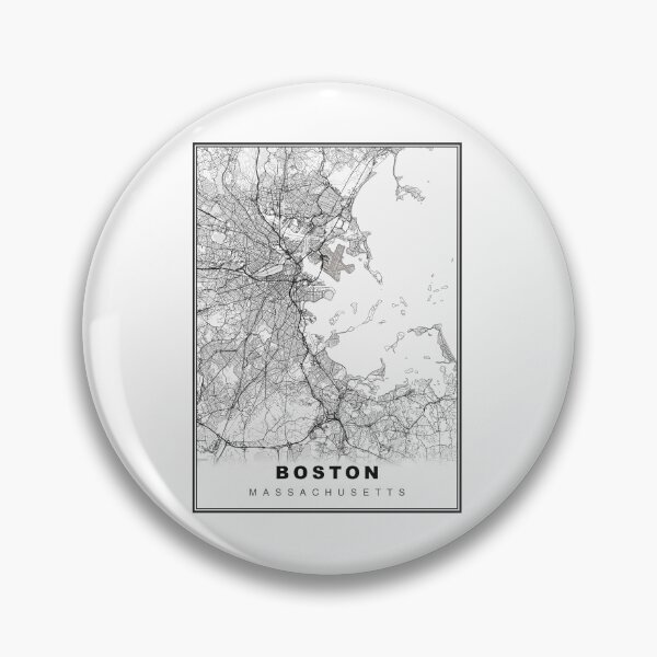 Item preview, Boston Map designed and sold by Tamas Das.