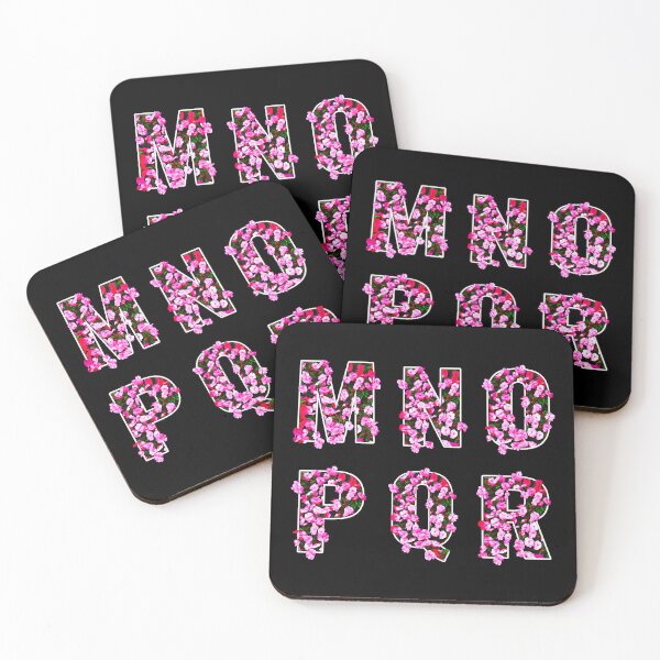 Item preview, Floral alphabet sticker bundle 3 designed and sold by Nikmay Design.