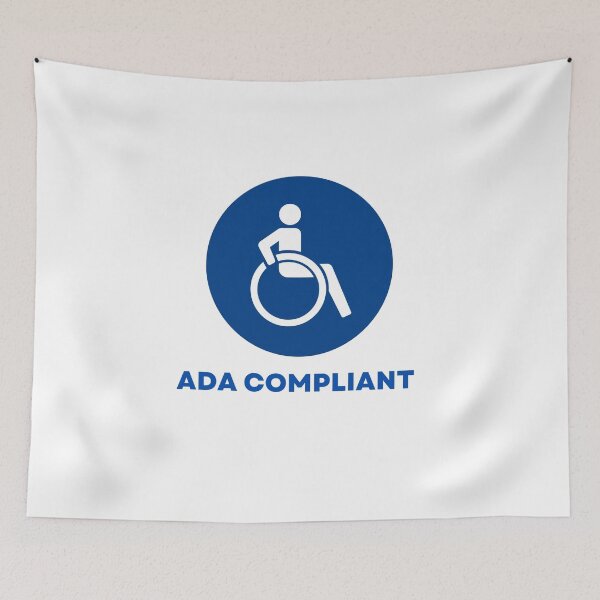 Item preview, ADA Compliant Handicap Sign Wheelchair designed and sold by PODLAVADIA ⭐ ⭐ ⭐ ⭐ ⭐.