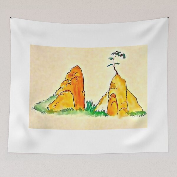 Item preview, Two Hills With Tree designed and sold by VictorIos.