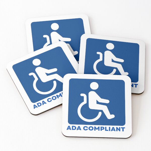 Item preview, ADA Compliant Handicap Sign Wheelchair designed and sold by PODLAVADIA ⭐ ⭐ ⭐ ⭐ ⭐.